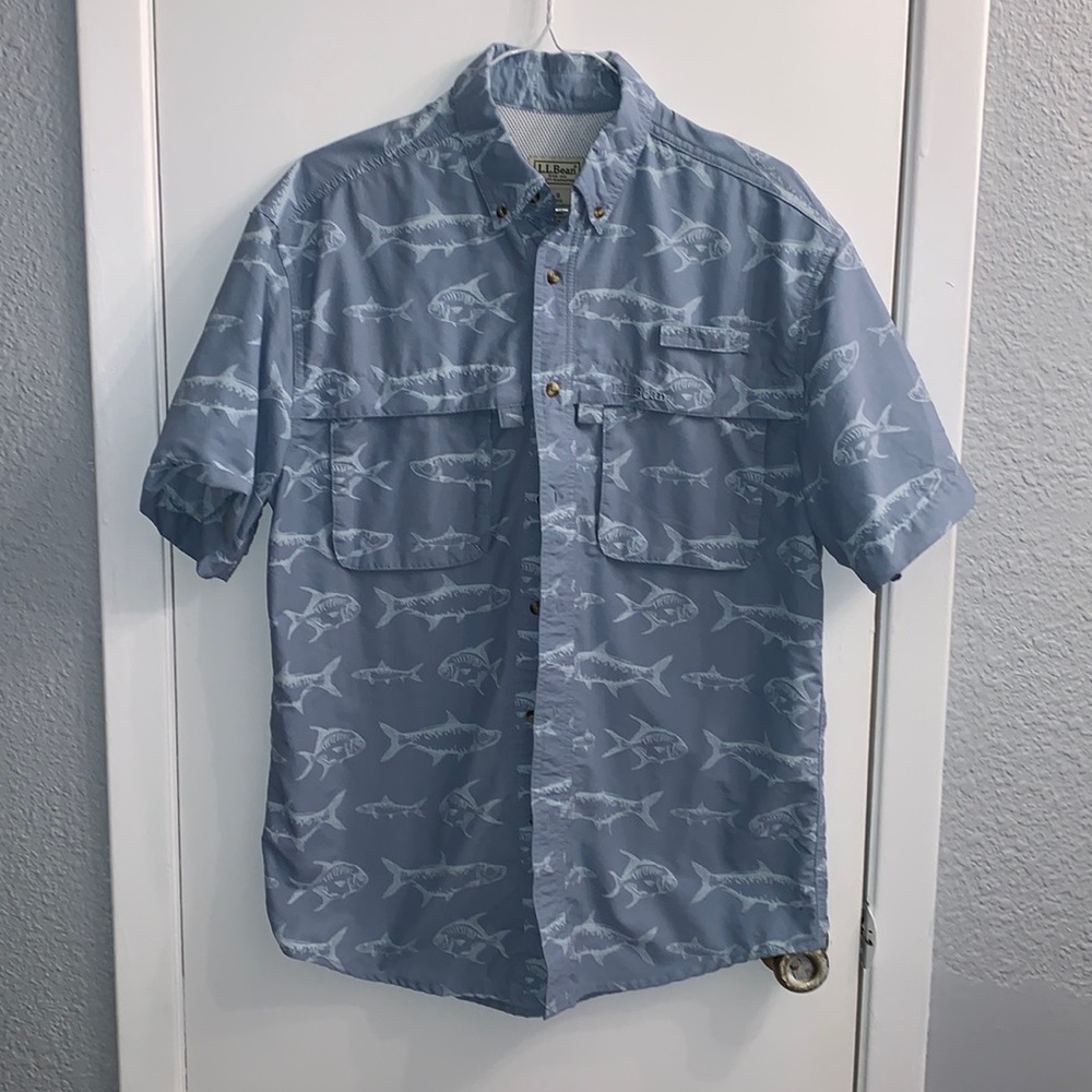 LL Bean | Short Sleeve Button Down